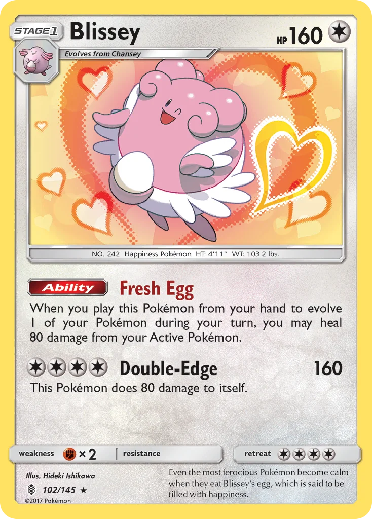 Blissey Pokemon card