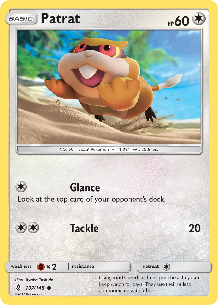 Patrat Pokemon card