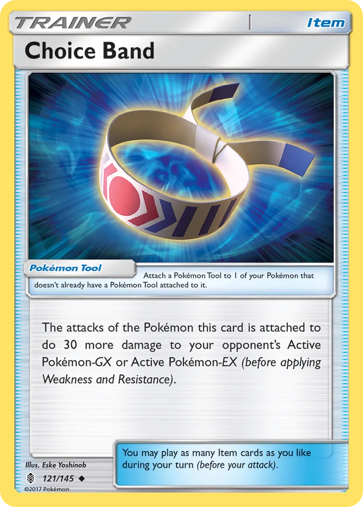 Choice Band Pokemon card