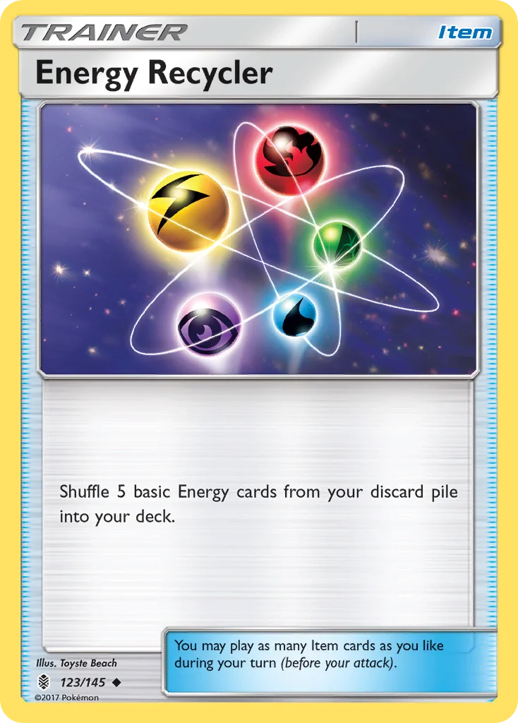 Energy Recycler Pokemon card