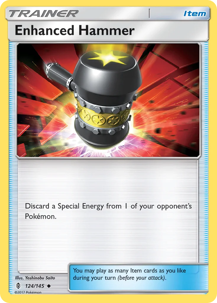Enhanced Hammer Pokemon card