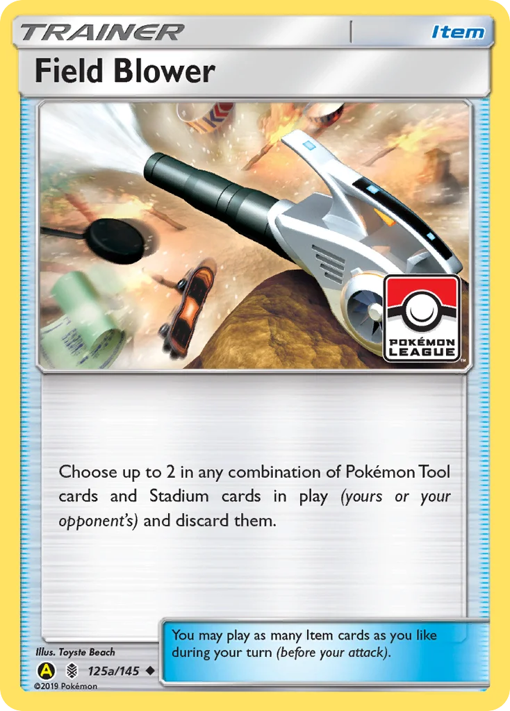Field Blower Pokemon card