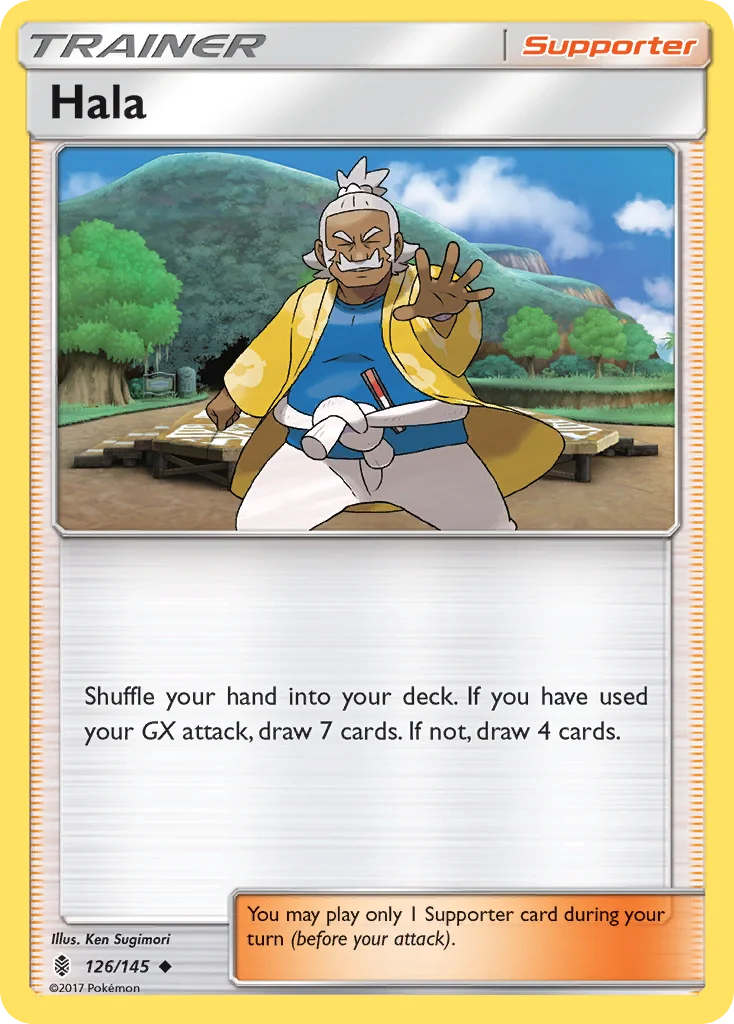 Hala Pokemon card