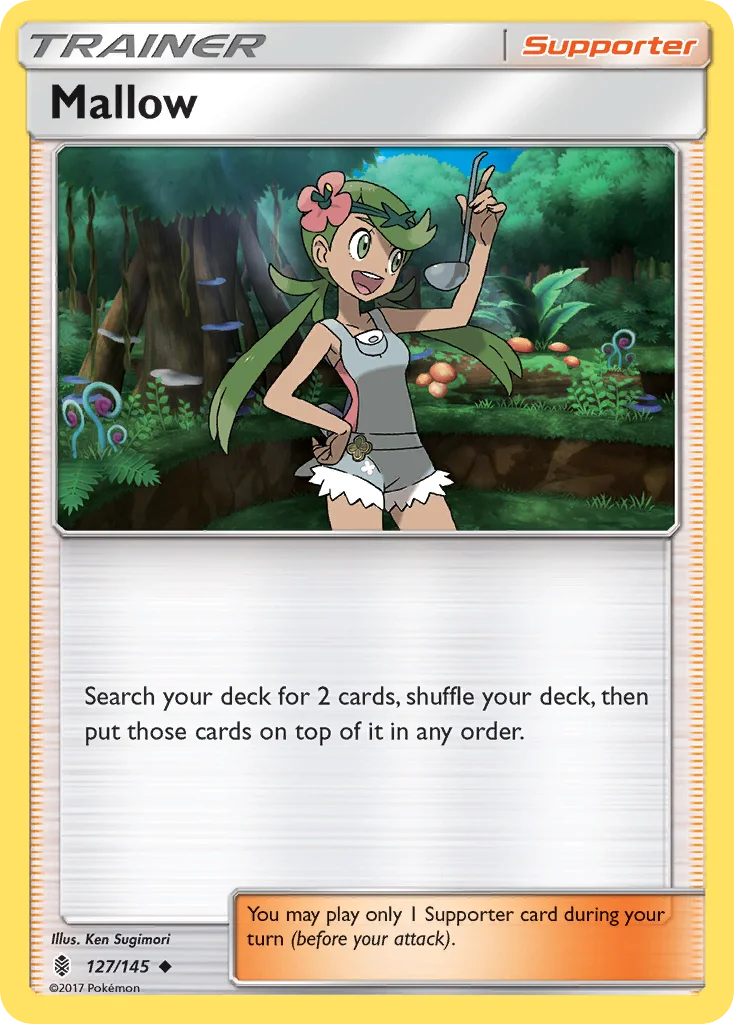 Mallow Pokemon card