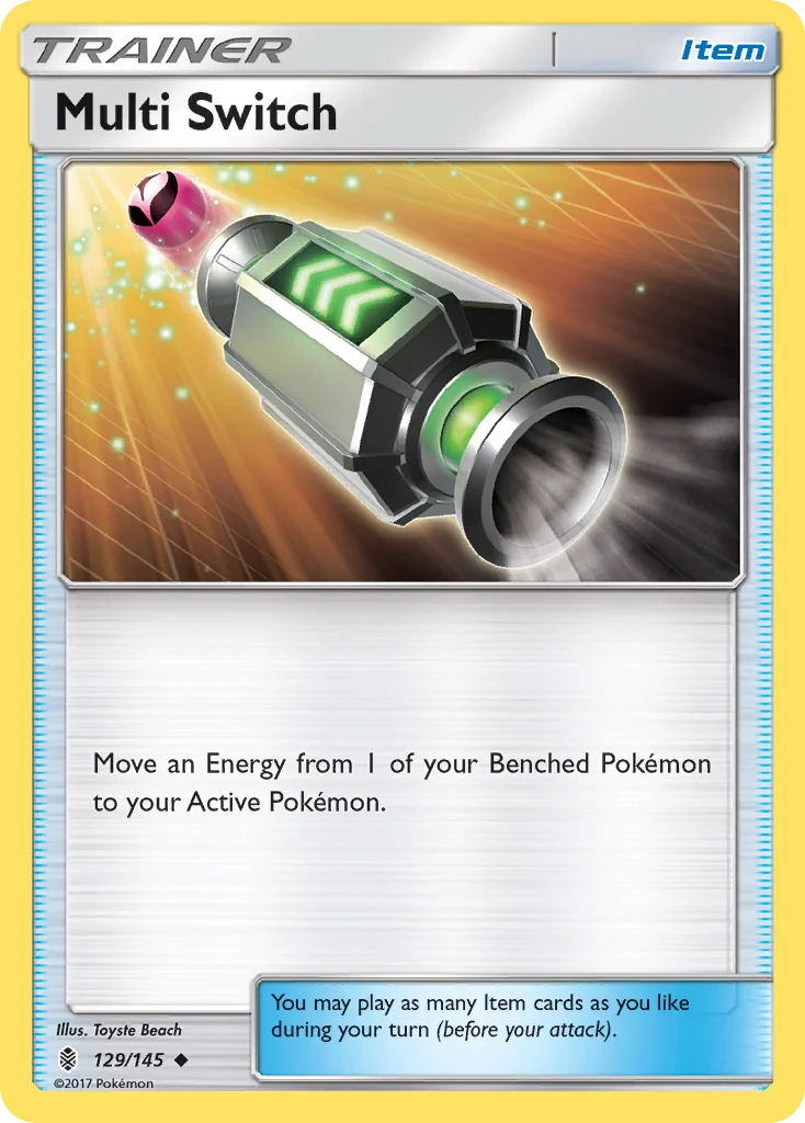 Multi Switch Pokemon card