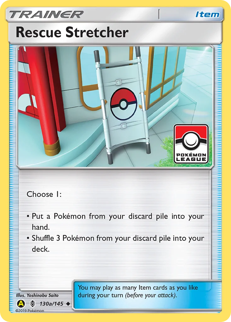 Rescue Stretcher Pokemon card