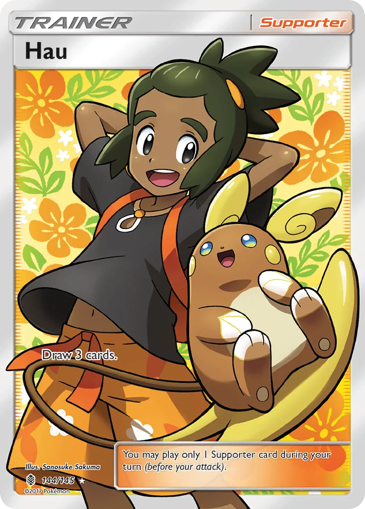 Hau Pokemon card
