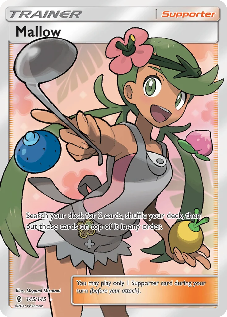 Mallow #145 — Guardians Rising Rare Ultra Pokemon card