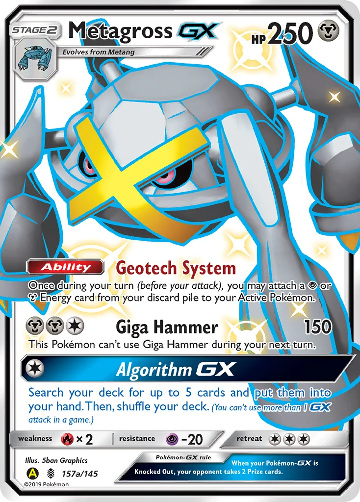 Metagross-GX Pokemon card