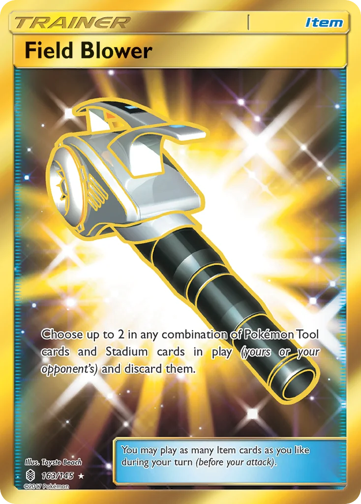 Field Blower Pokemon card