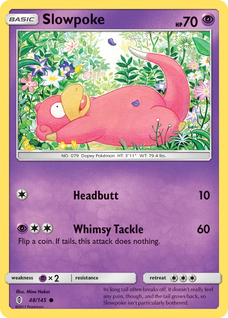 Slowpoke Pokemon card
