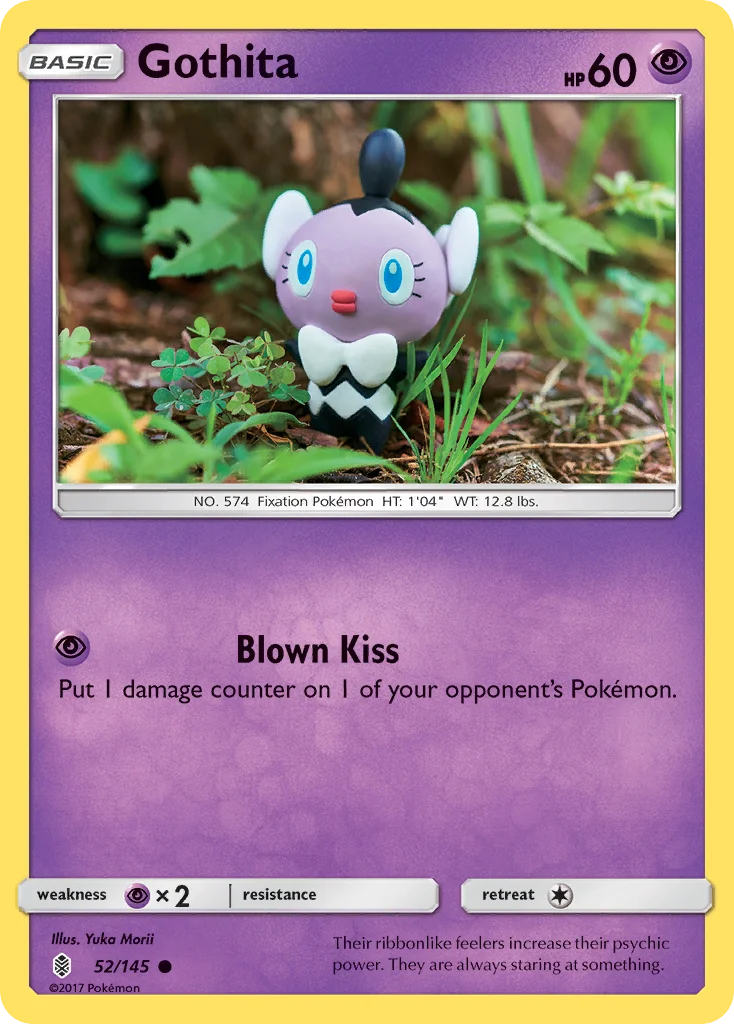 Gothita Pokemon card