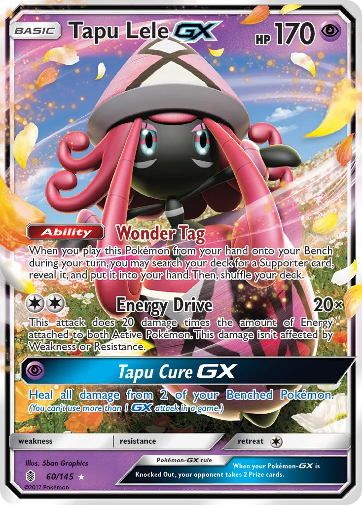 Tapu Lele-GX Pokemon card