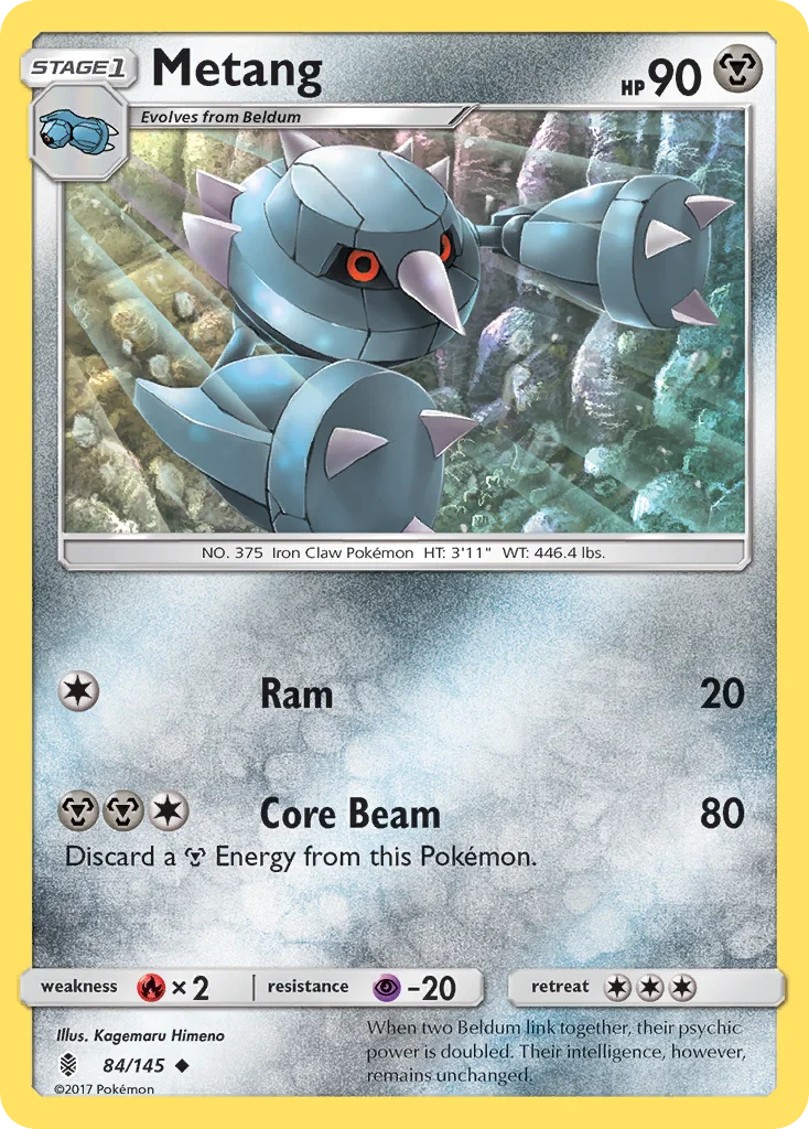 Metang Pokemon card