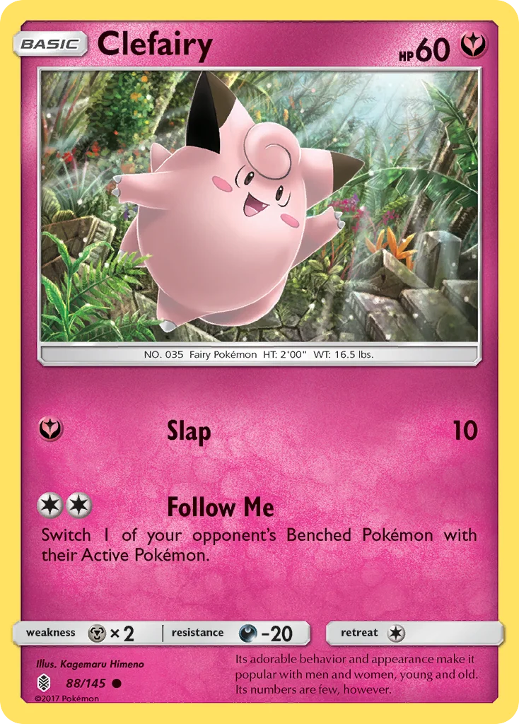 Clefairy Pokemon card