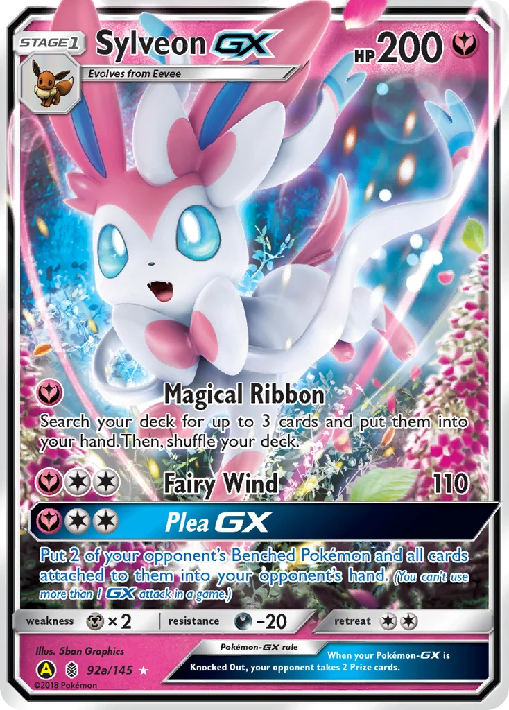 Sylveon-GX Pokemon card