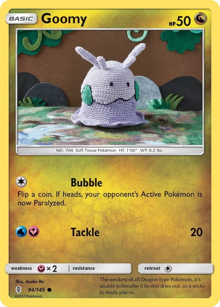 Goomy Pokemon card