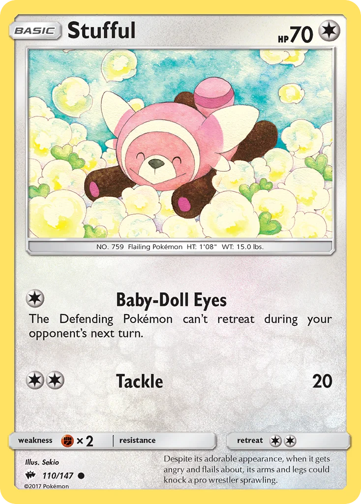Stufful Pokemon card