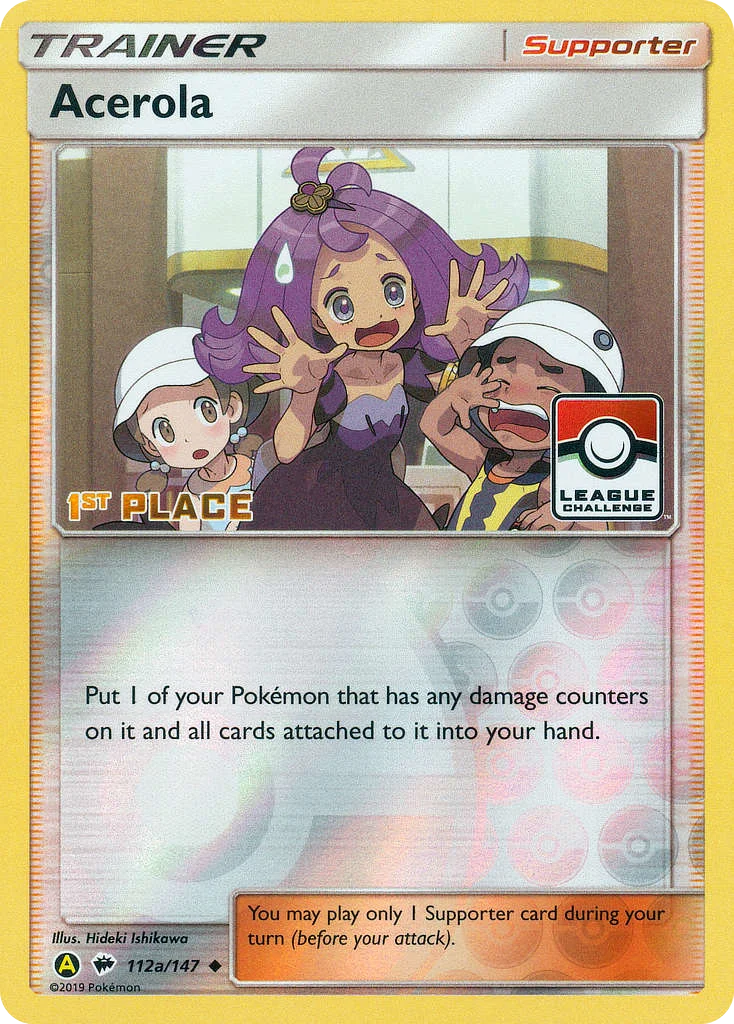 Acerola Pokemon card
