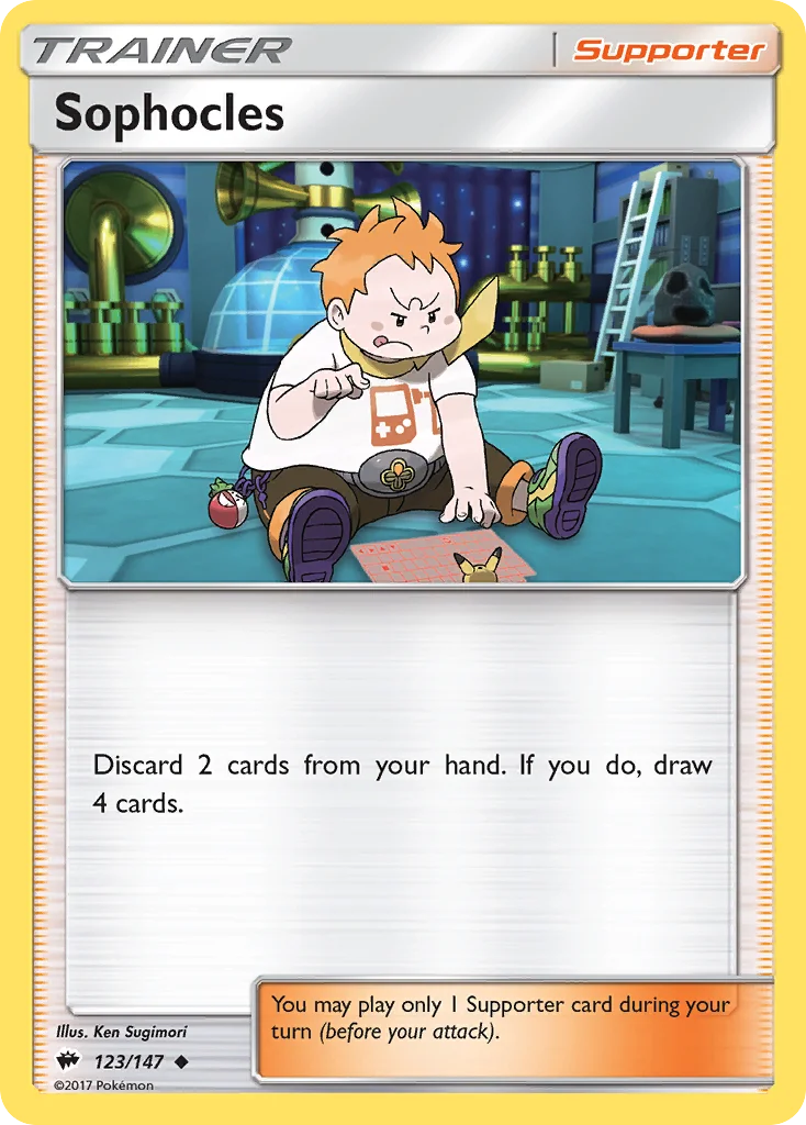 Sophocles Pokemon card
