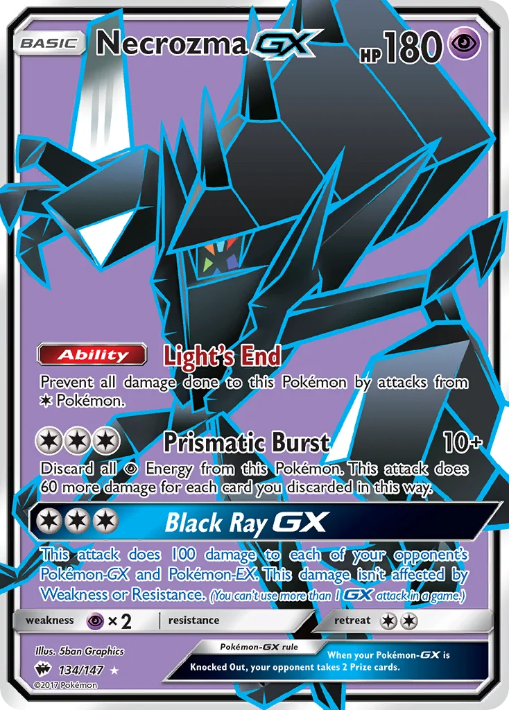 Necrozma-GX Pokemon card