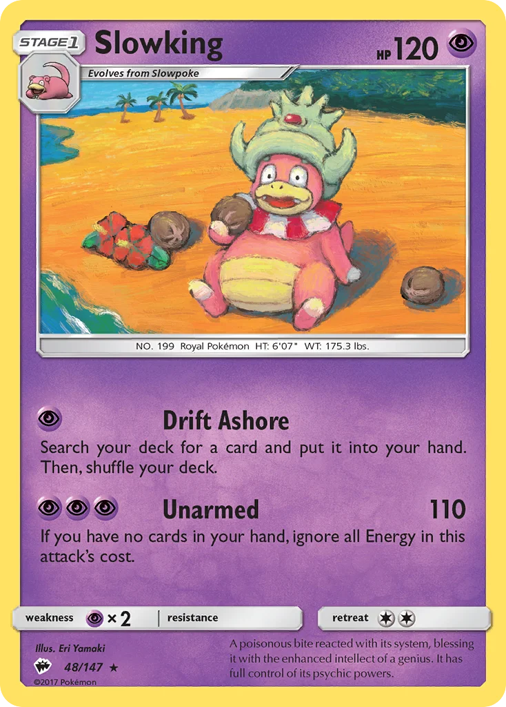 Slowking Pokemon card