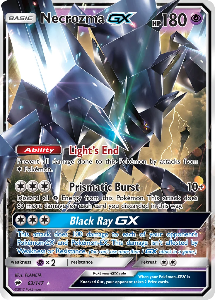 Necrozma-GX Pokemon card