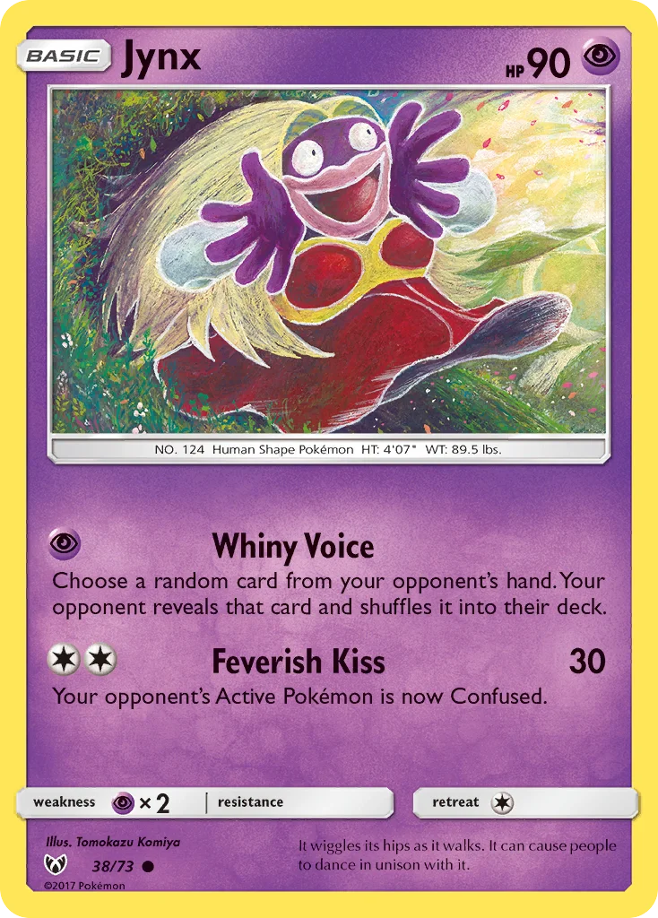 Jynx Pokemon card