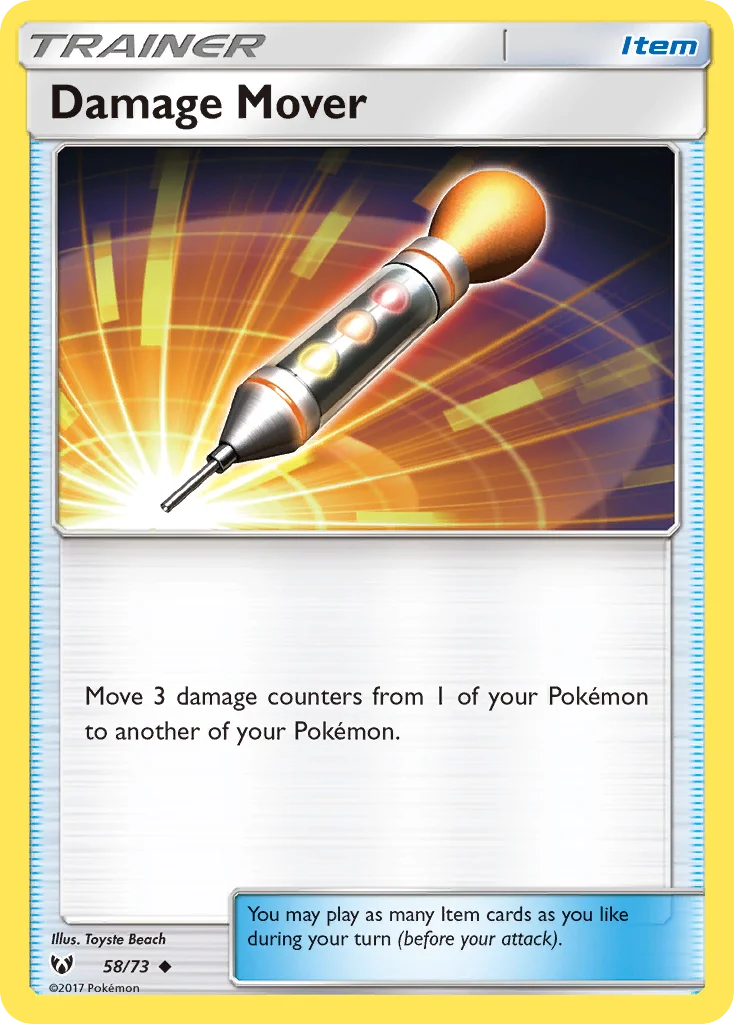 Damage Mover Pokemon card