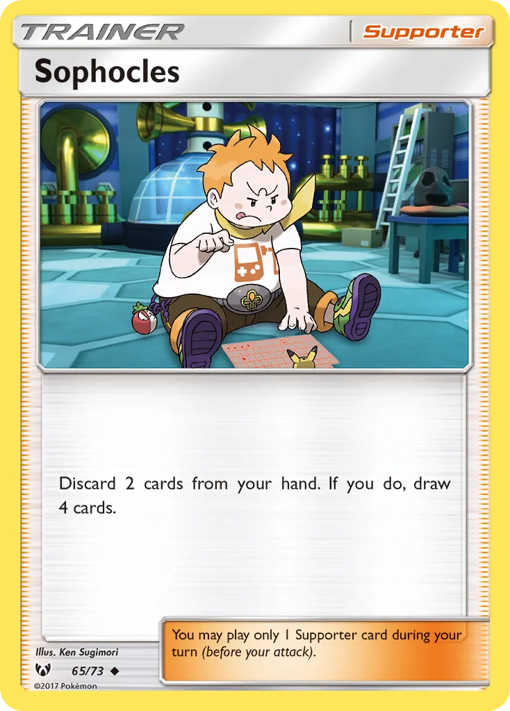 Sophocles Pokemon card