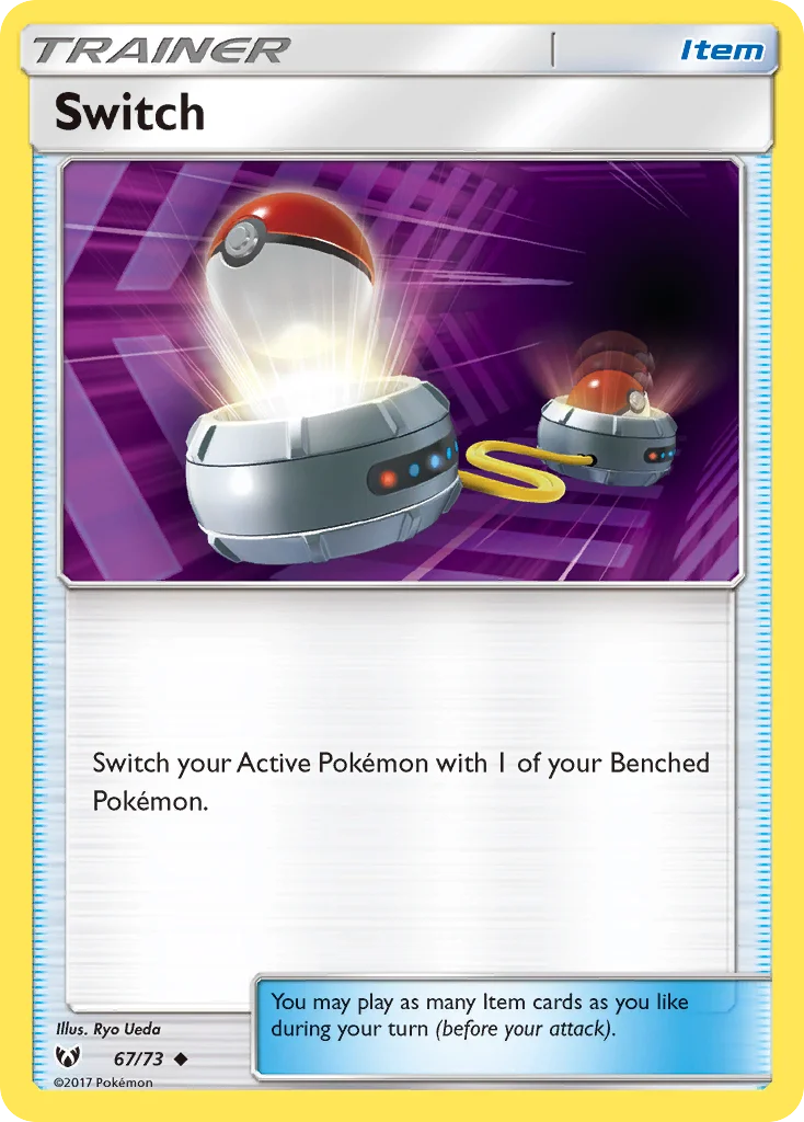 Switch Pokemon card