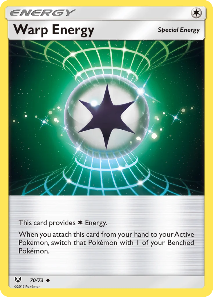 Warp Energy Pokemon card