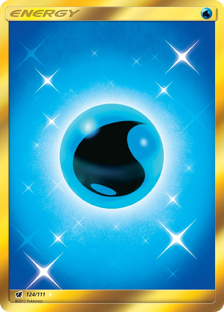 Water Energy Pokemon card