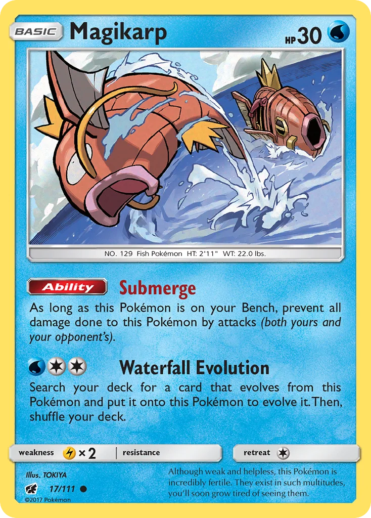 Magikarp Pokemon card