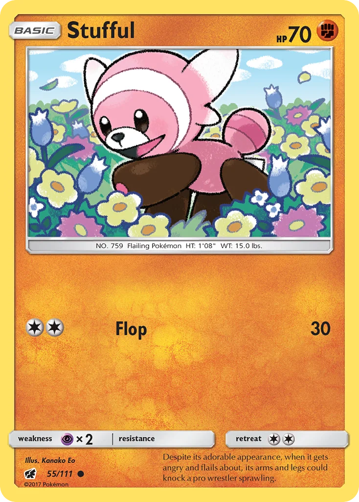 Stufful Pokemon card