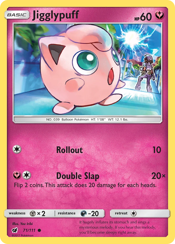 Jigglypuff Pokemon card