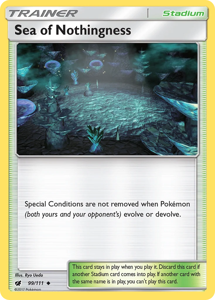 Sea of Nothingness Pokemon card