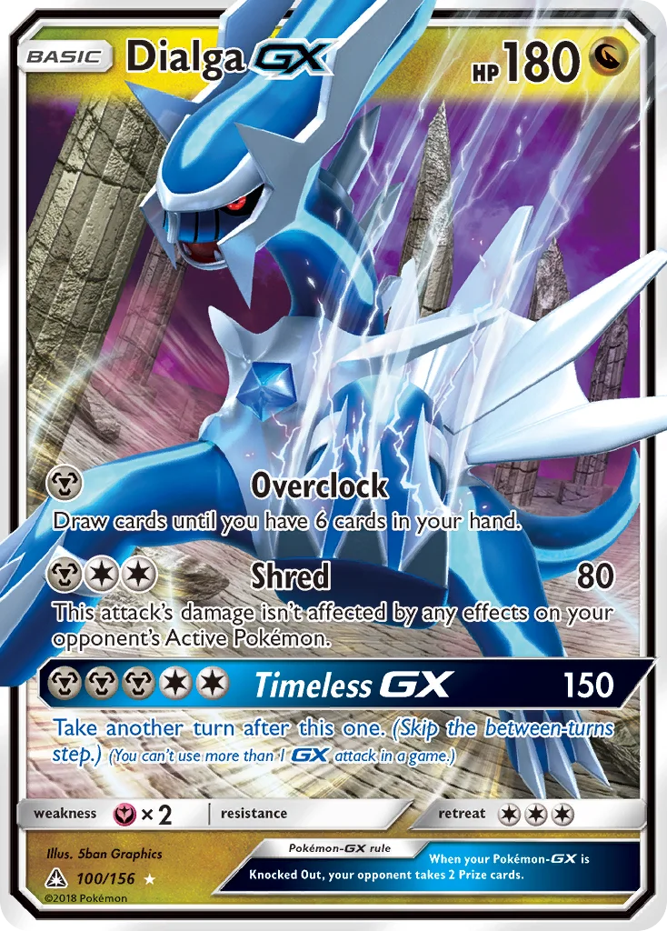 Dialga-GX Pokemon card