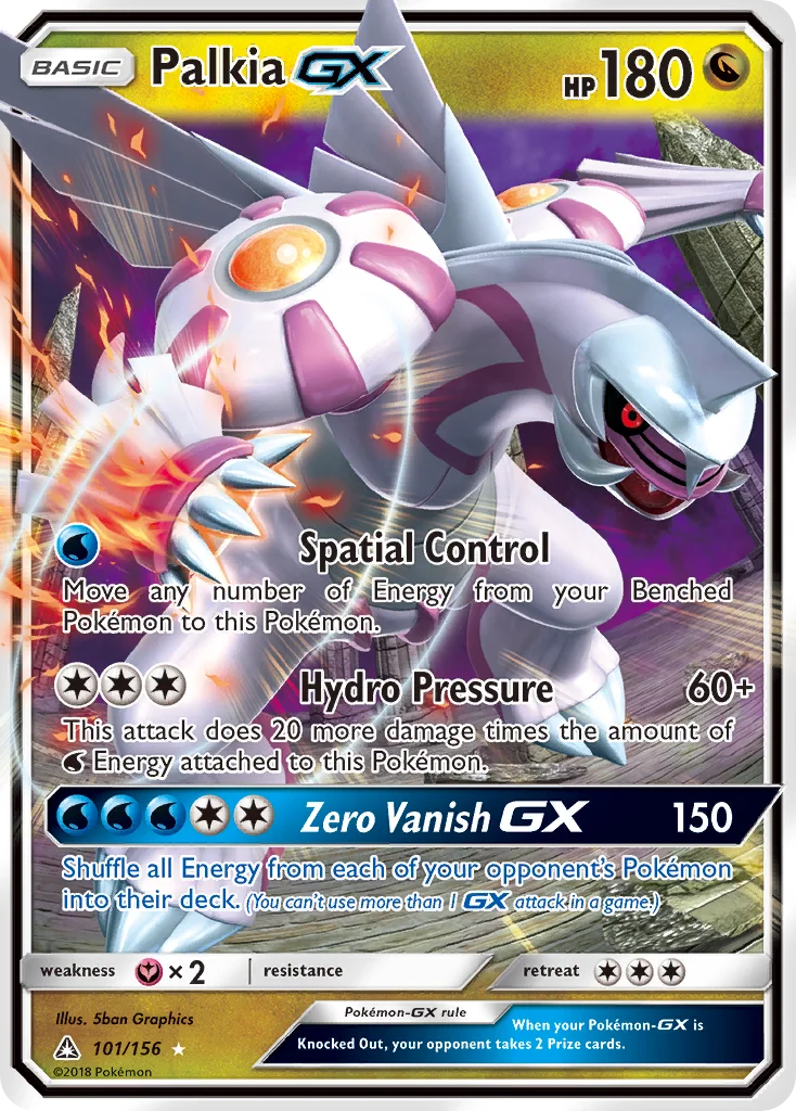Palkia-GX Pokemon card