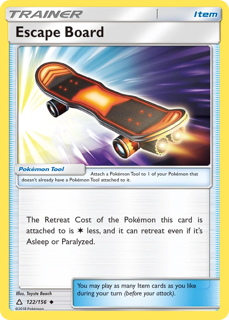 Escape Board Pokemon card