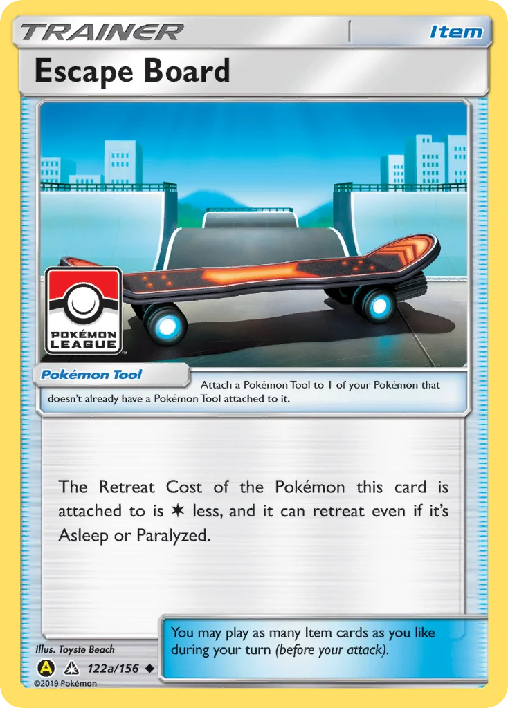 Escape Board Pokemon card