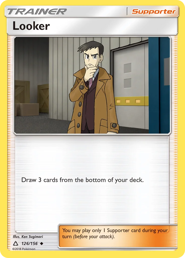 Looker Pokemon card