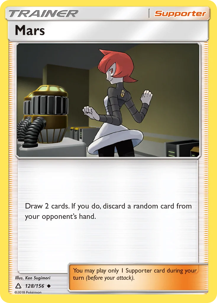 Mars Pokemon card