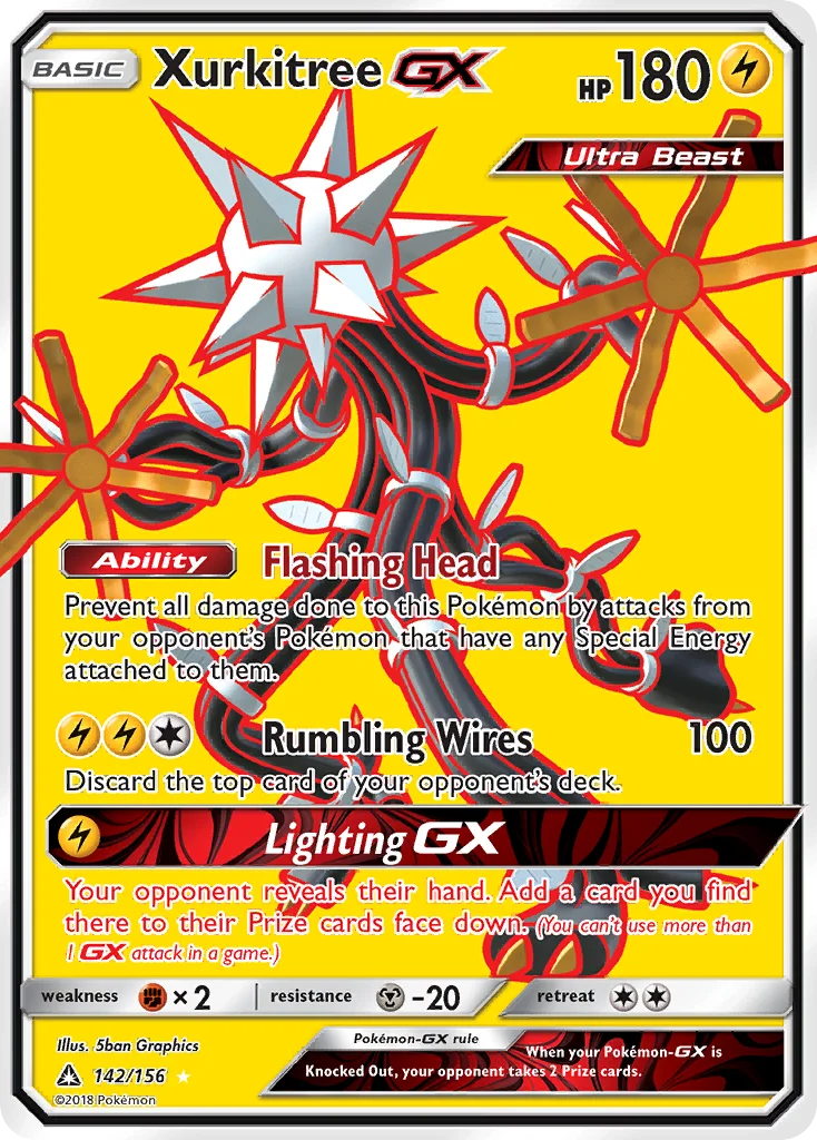 Xurkitree-GX Pokemon card
