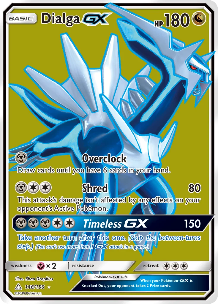 Dialga-GX Pokemon card