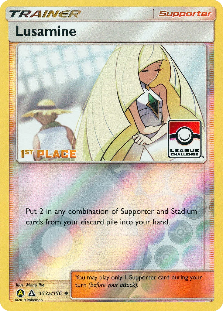 Lusamine Pokemon card