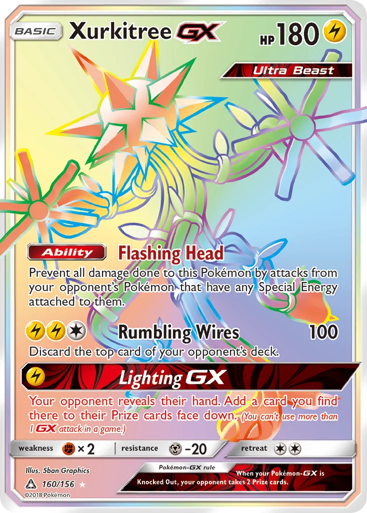 Xurkitree-GX Pokemon card
