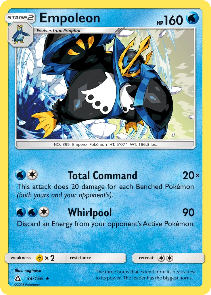 Empoleon Pokemon card