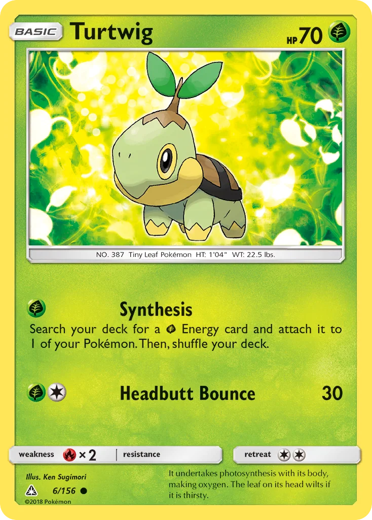 Turtwig Pokemon card