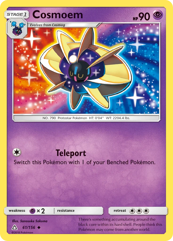 Cosmoem Pokemon card